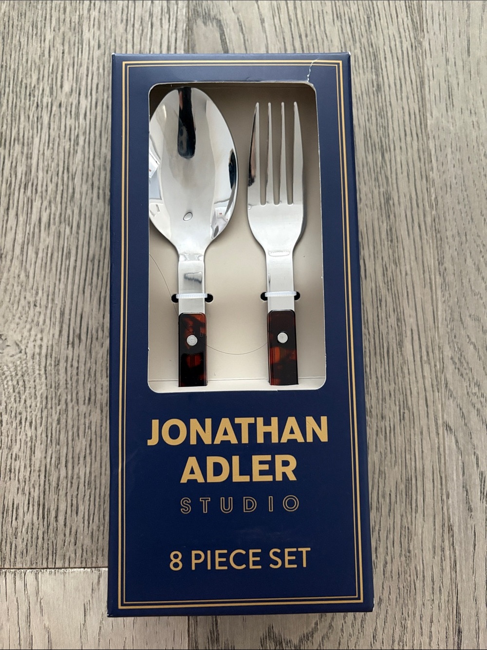 Jonathan Adler 8 piece Flatware Cutlery Set